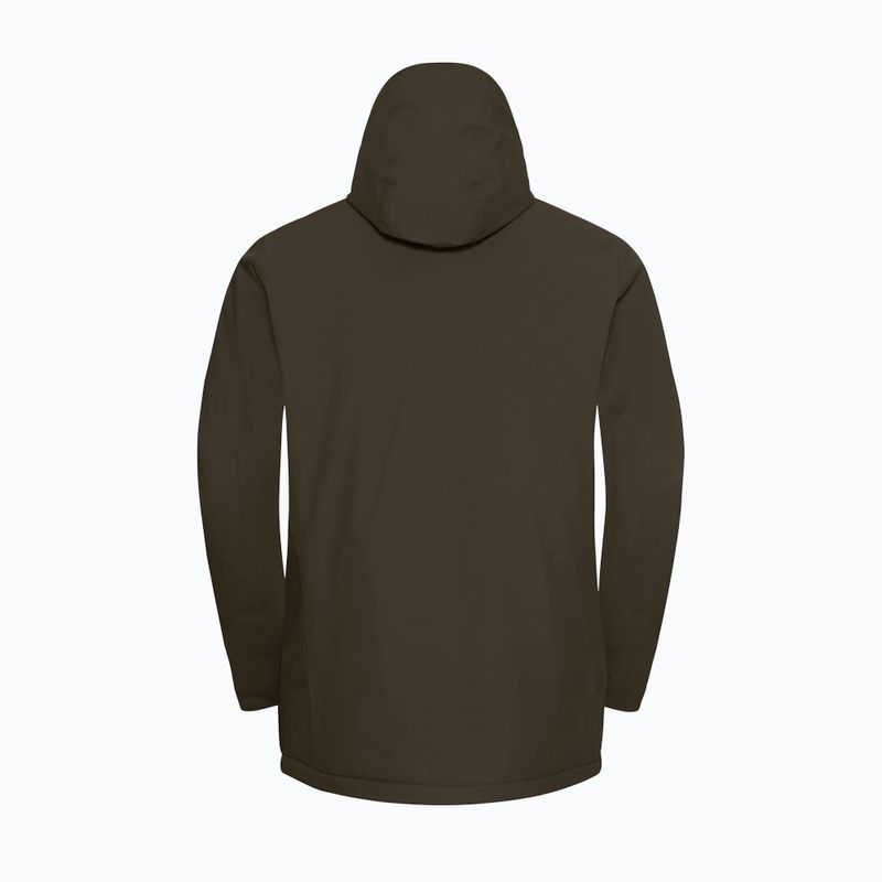 Giacca imbottita da uomo Jack Wolfskin Wisper Ins obsidian moss 8