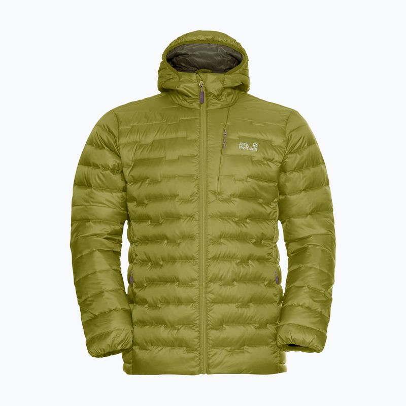 Piumino uomo Jack Wolfskin Passamani Down Hoody khaki green 6