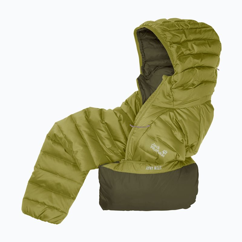 Piumino uomo Jack Wolfskin Passamani Down Hoody khaki green 9