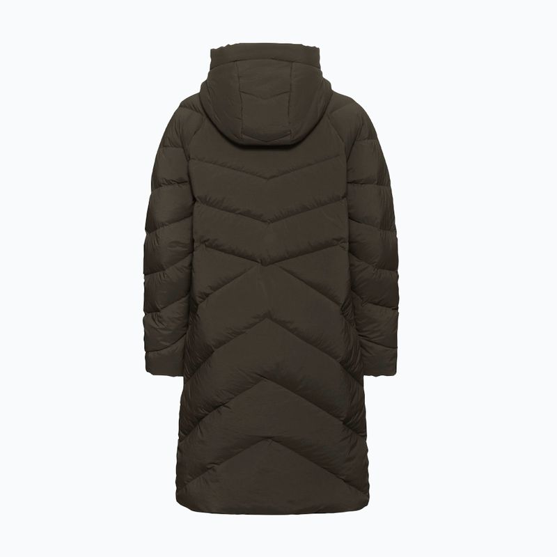 Piumino da donna Jack Wolfskin Marienplatz Coat obsidian moss 7
