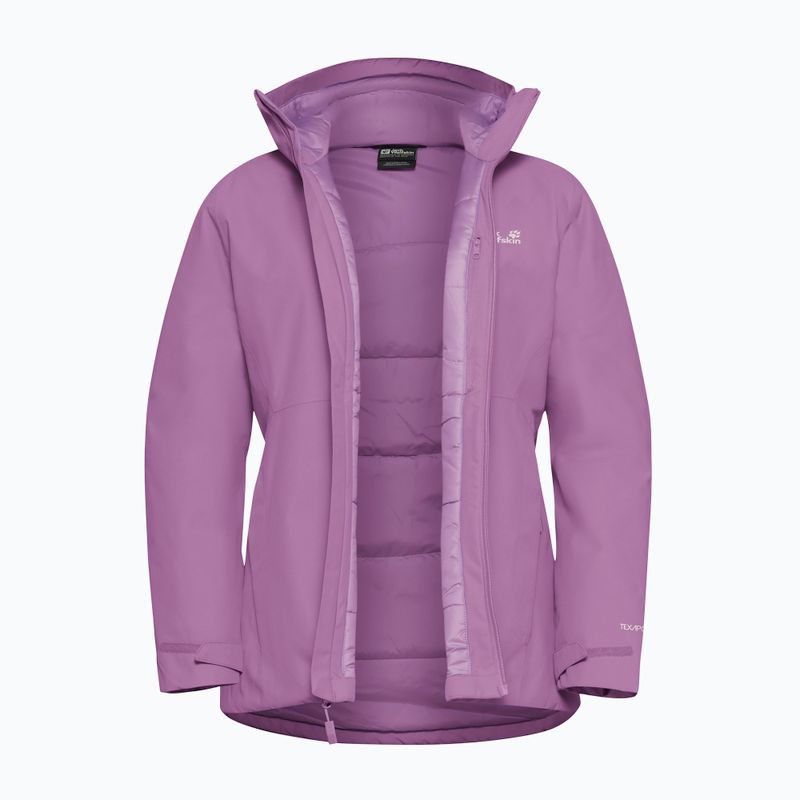 Giacca imbottita da donna Jack Wolfskin Wisper Ins vivid orchid 9