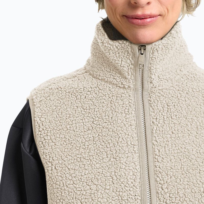 Gilet da donna Jack Wolfskin High Curl oyster 4