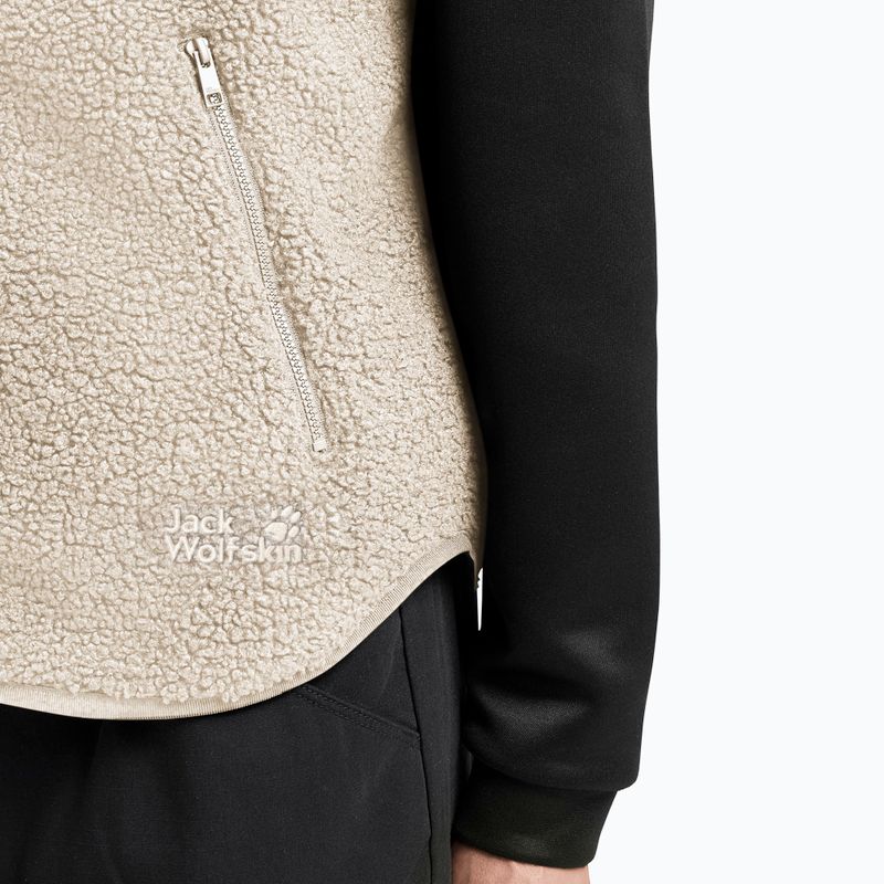 Gilet da donna Jack Wolfskin High Curl oyster 6