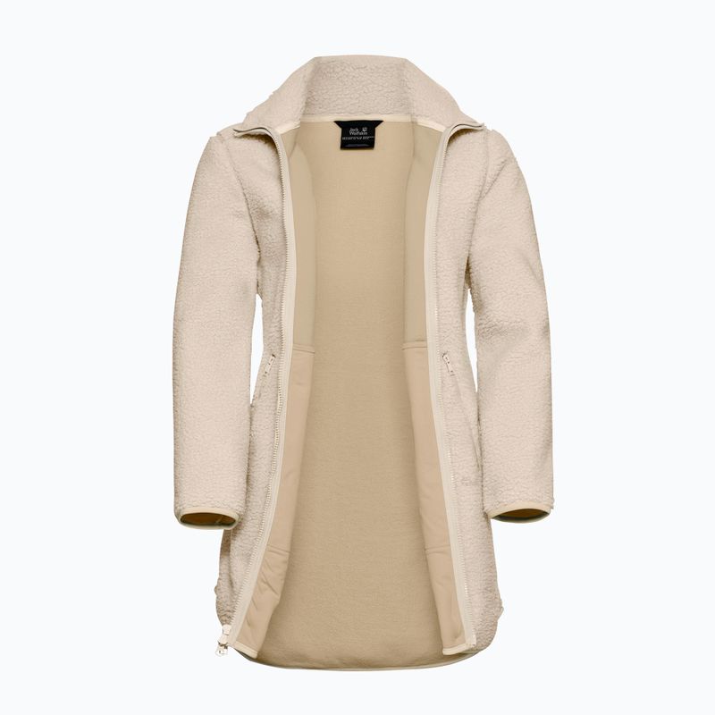 Pile donna Jack Wolfskin High Curl Coat oyster 9