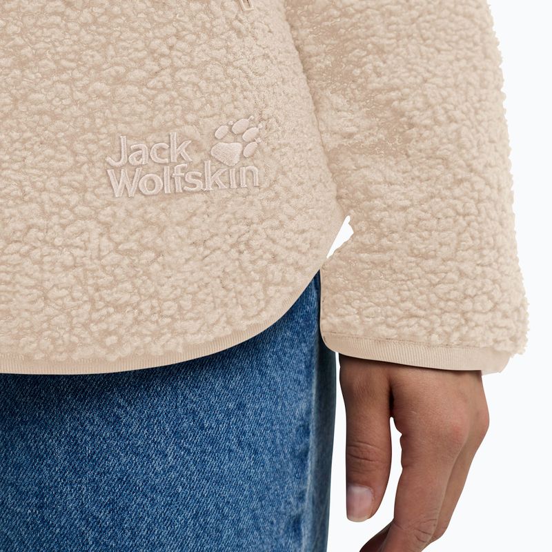 Pile donna Jack Wolfskin High Curl oyster 6