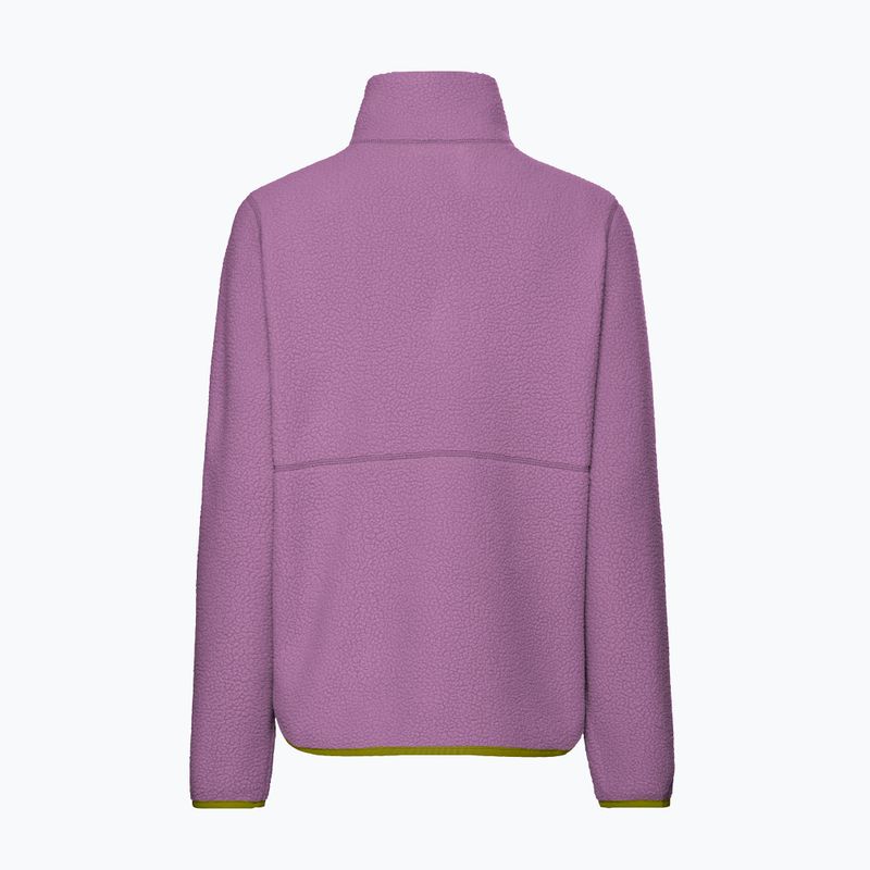 Pile donna Jack Wolfskin Lite Curl Full Zip vivid orchid 8