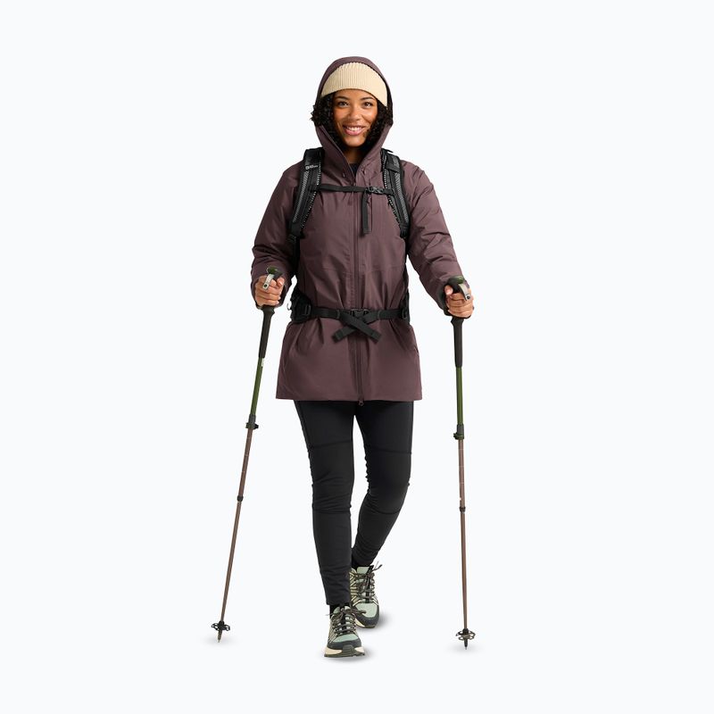 Piumino donna Jack Wolfskin Icecape 2L Down Ins Rds sheer plum 2