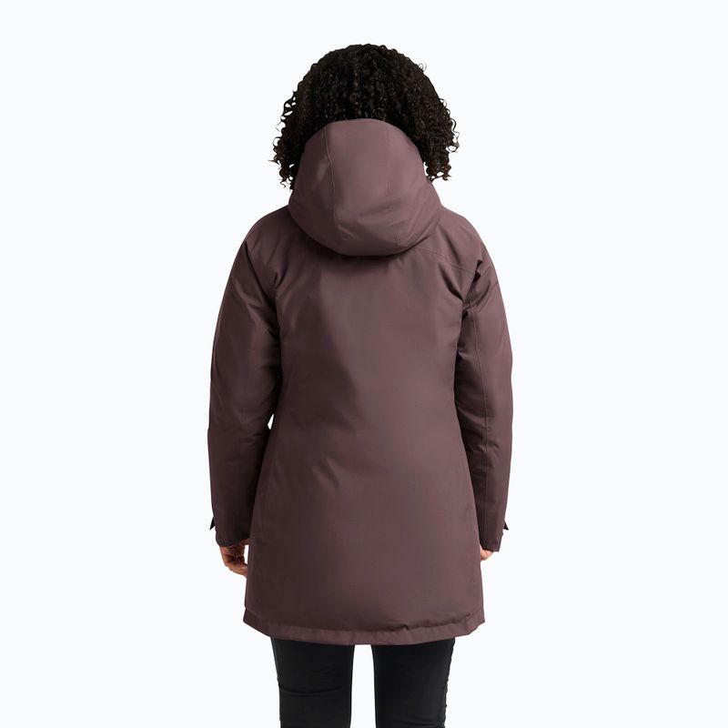 Piumino donna Jack Wolfskin Icecape 2L Down Ins Rds sheer plum 3