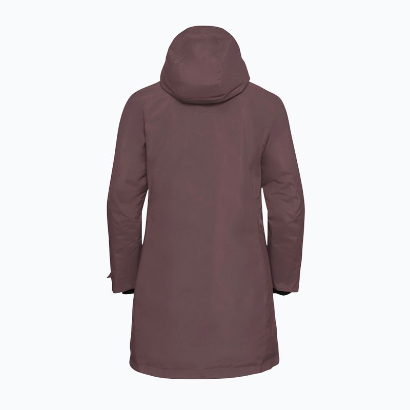 Piumino donna Jack Wolfskin Icecape 2L Down Ins Rds sheer plum 8