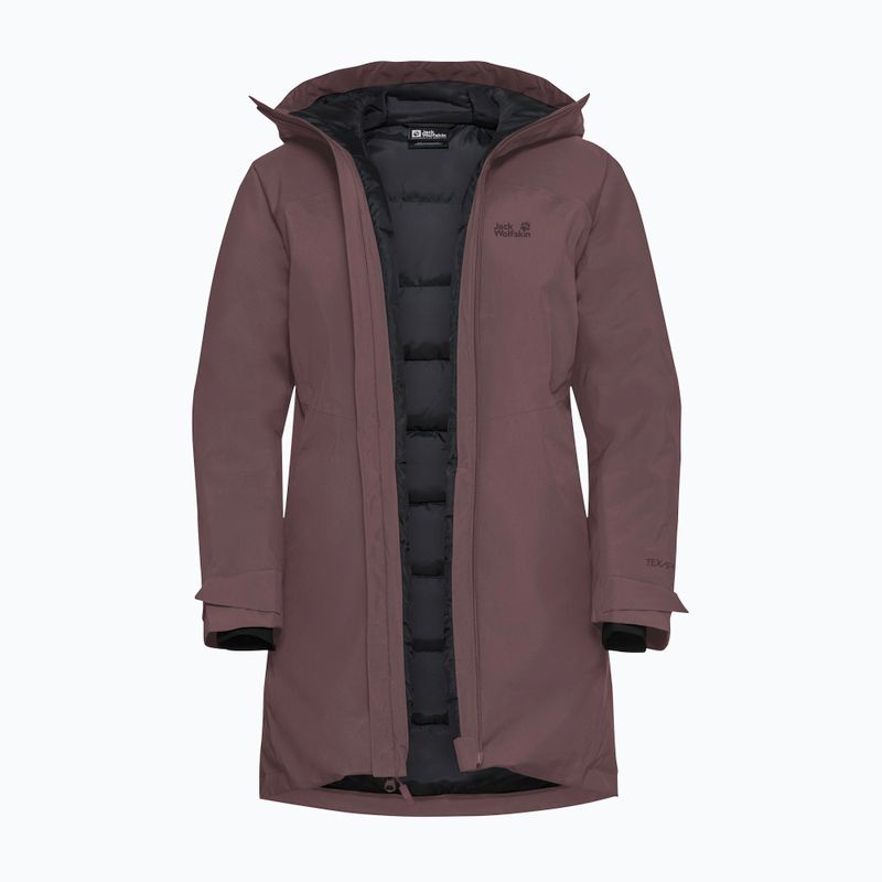 Piumino donna Jack Wolfskin Icecape 2L Down Ins Rds sheer plum 9