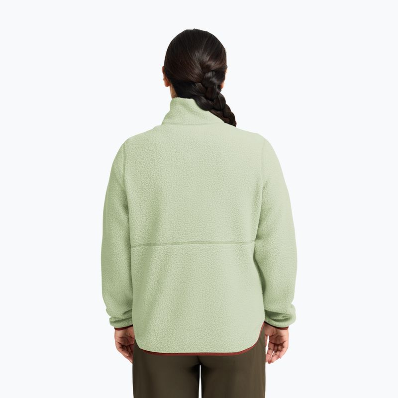 Pile donna Jack Wolfskin Lite Curl Full Zip melon 3
