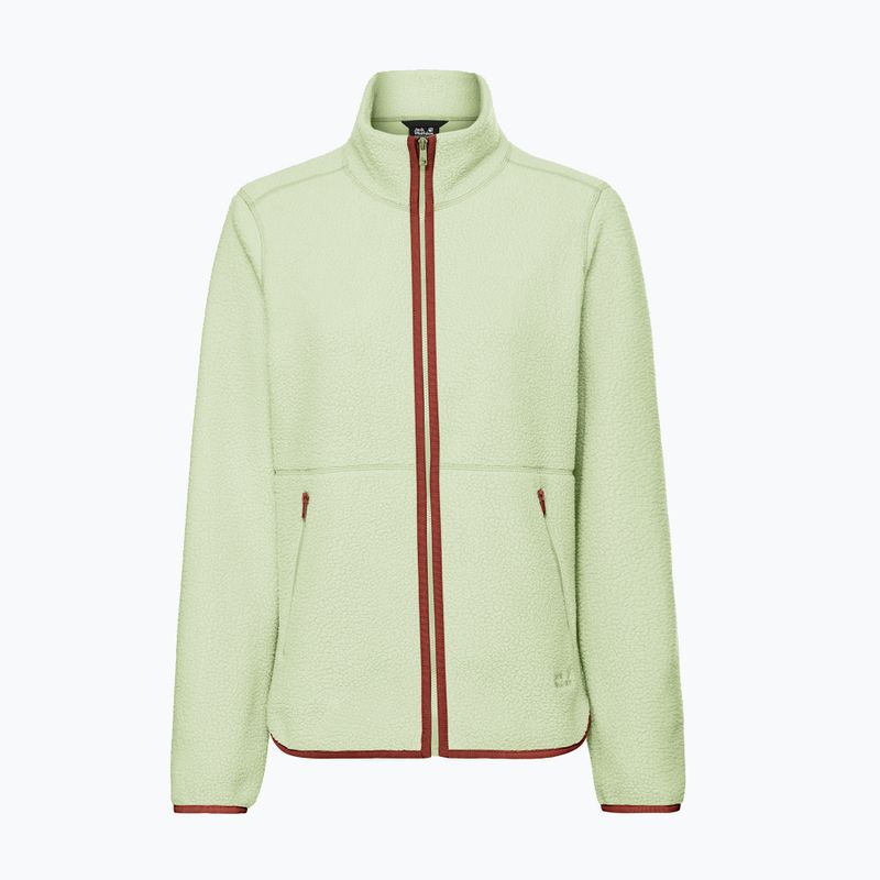 Pile donna Jack Wolfskin Lite Curl Full Zip melon 7