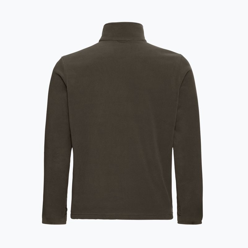 Pile uomo Jack Wolfskin Taunus 200 Full Zip obsidian moss 8