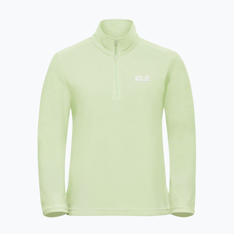 Pile donna Jack Wolfskin Taunus 100 Half Zip melon 5