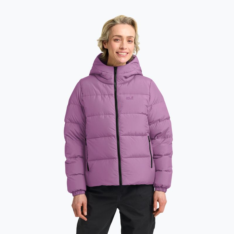 Piumino da donna Jack Wolfskin Frozen Palace vivid orchid