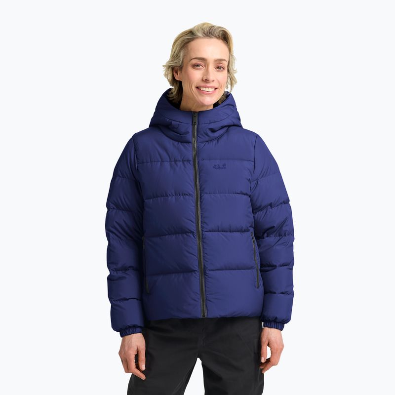 Piumino da donna Jack Wolfskin Frozen Palace glow ink