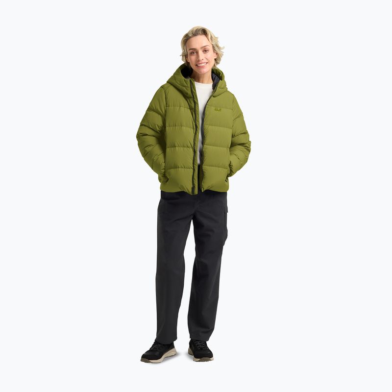 Piumino da donna Jack Wolfskin Frozen Palace khaki green 2