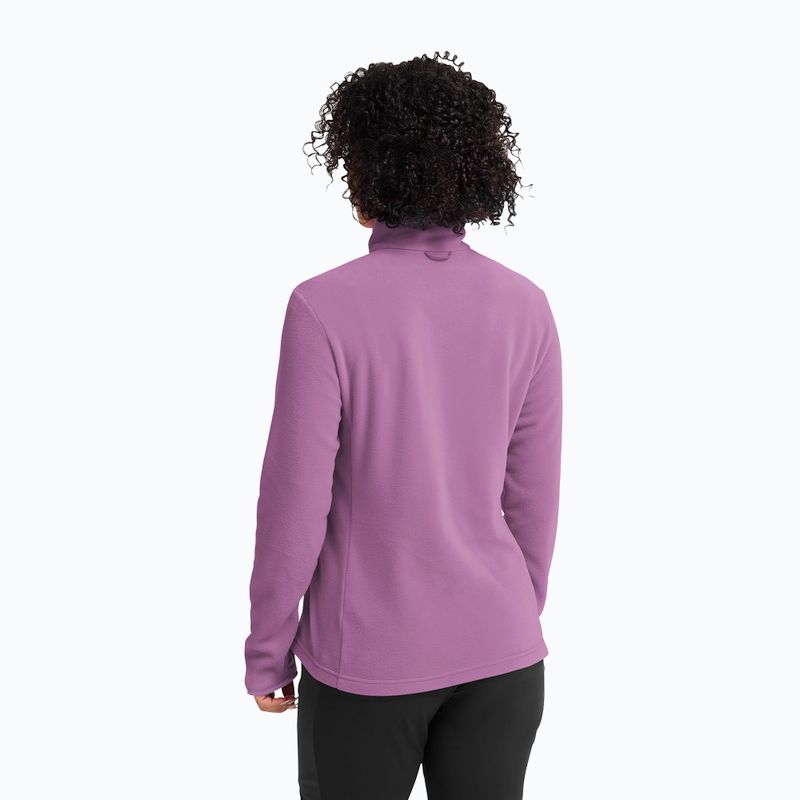 Pile donna Jack Wolfskin Taunus 100 Full Zip vivid orchid 3