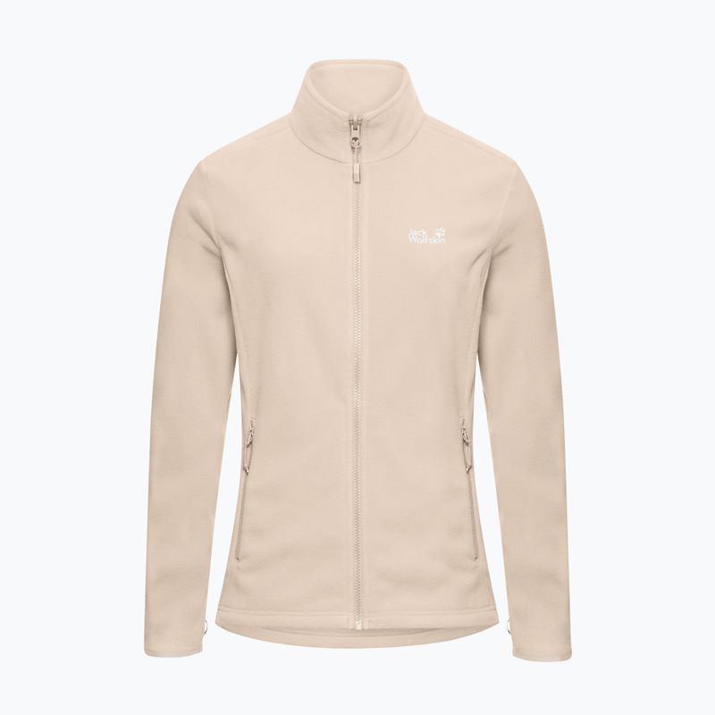 Pile donna Jack Wolfskin Taunus 100 Full Zip oyster 7