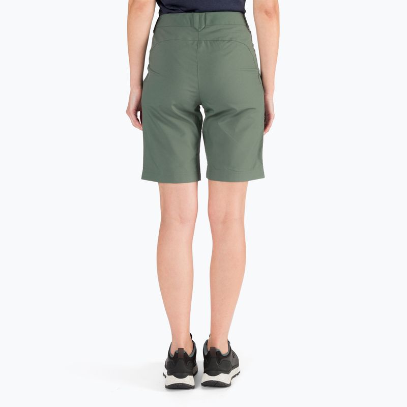 Pantaloncini da trekking Jack Wolfskin Activate Track da donna, verde siepe 4