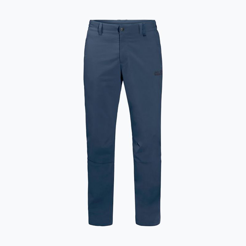 Pantaloni softshell Jack Wolfskin Activate da uomo, blu tuono chiaro 7