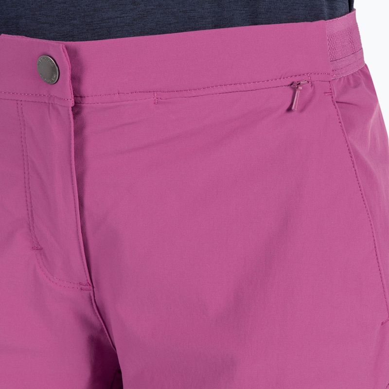 Pantaloncini da trekking Jack Wolfskin Hilltop Trail da donna, viola quarzo 7