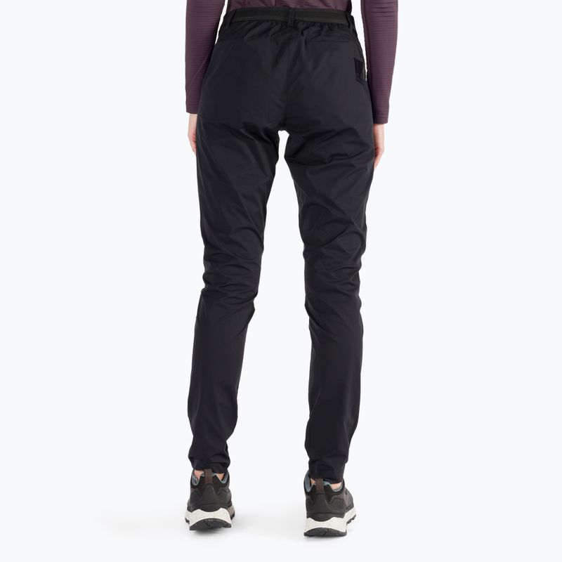 Pantaloni da trekking Jack Wolfskin da donna Tasman nero 3