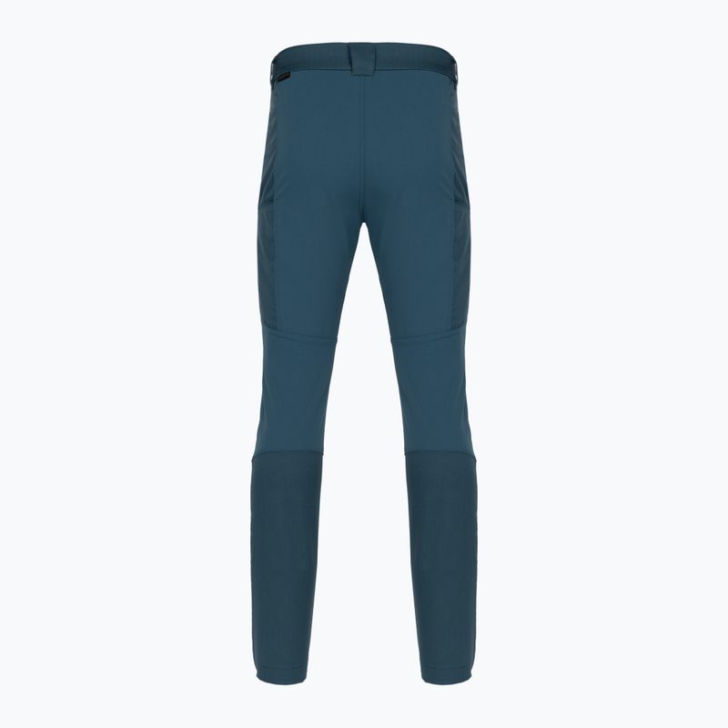 Pantaloni softshell Jack Wolfskin Activate Tour da uomo, blu tuono 2