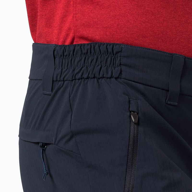 Pantaloni softshell da uomo Jack Wolfskin Peak blu notte 3