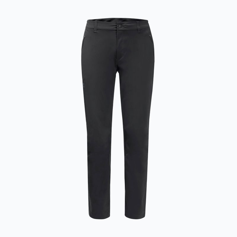 Pantaloni softshell da uomo Jack Wolfskin Peak nero 8