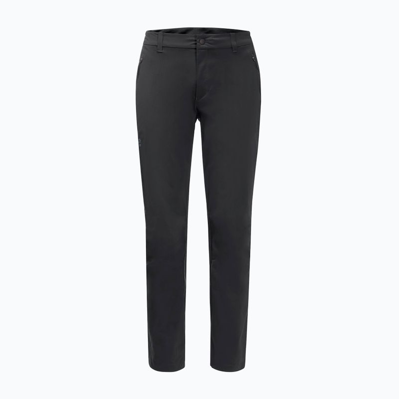 Pantaloni softshell da uomo Jack Wolfskin Peak nero 9