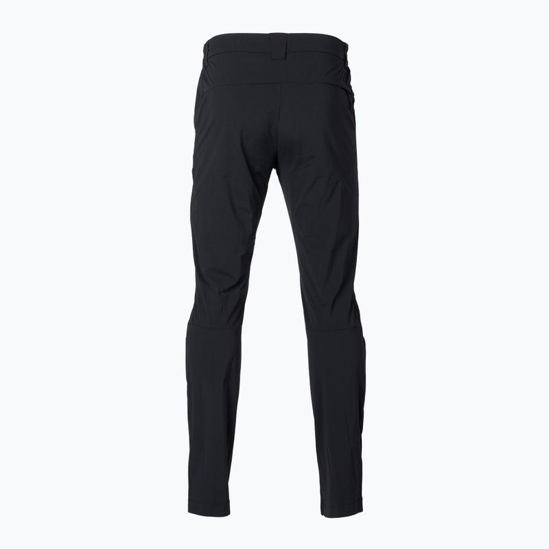 Pantaloni softshell da uomo Jack Wolfskin Peak nero 7