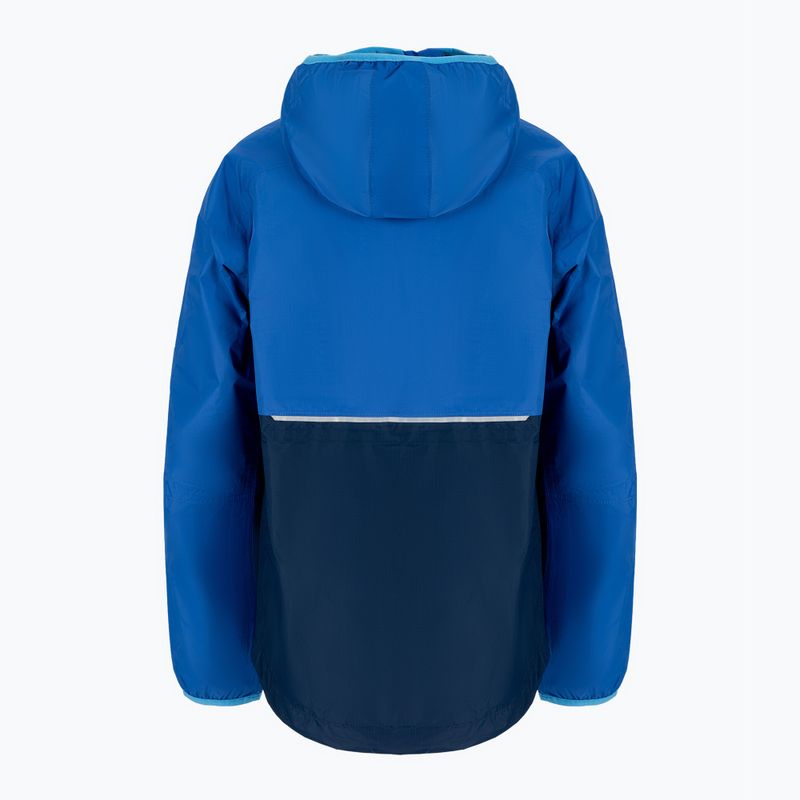Jack Wolfskin Rainy Days, giacca antipioggia per bambini, blu costiera 2