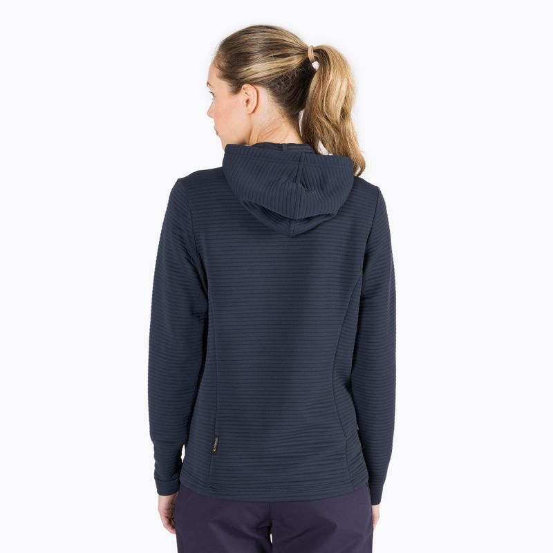 Jack Wolfskin giacca da trekking da donna Modesto con cappuccio blu notte 3