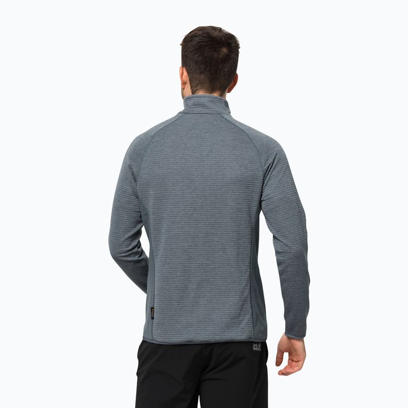Giacca da trekking Jack Wolfskin Active da uomo Tongari storm grey 2