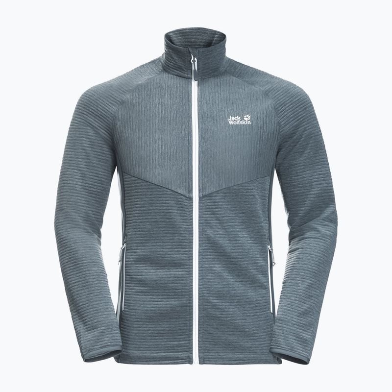 Giacca da trekking Jack Wolfskin Active da uomo Tongari storm grey 5