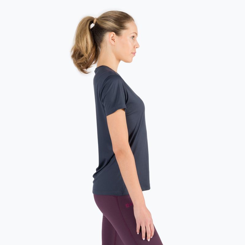 T-shirt da trekking Jack Wolfskin donna Tech graphite 2