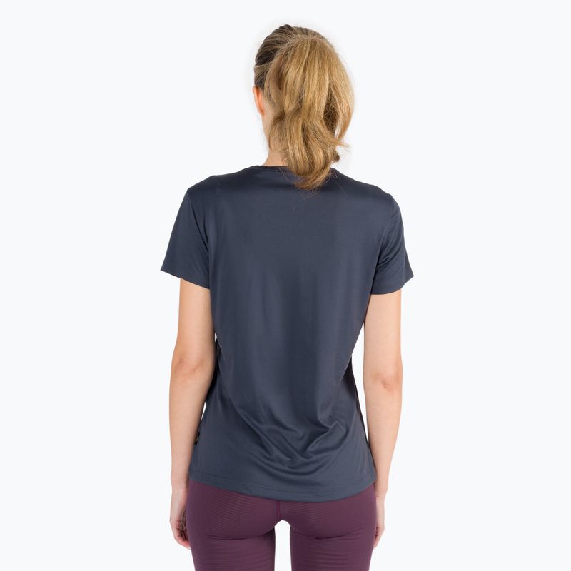 T-shirt da trekking Jack Wolfskin donna Tech graphite 3