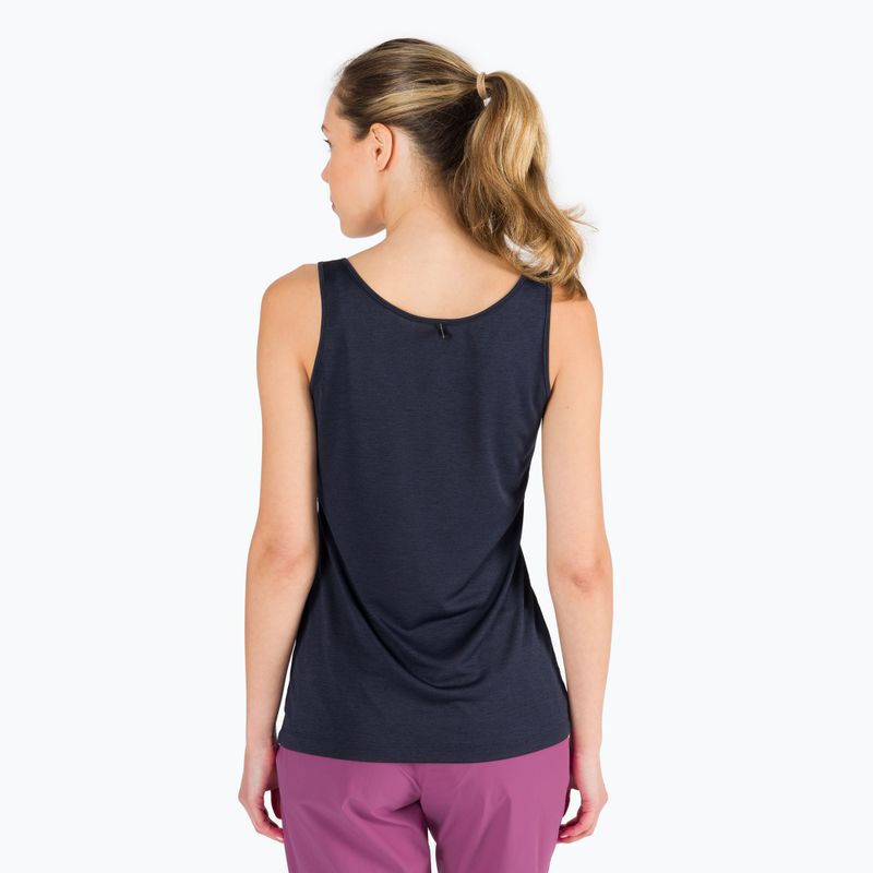 Jack Wolfskin T-shirt trekking donna Pack & Go Tank 2022 blu notte 4
