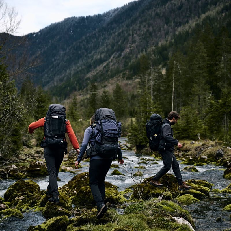 Jack Wolfskin Highland Trail 55 l zaino da trekking nero 10