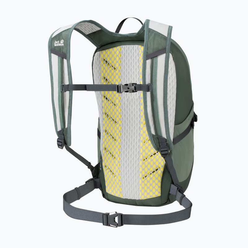 Zaino da trekking Jack Wolfskin Athmos Shape 16 l hedge green 2