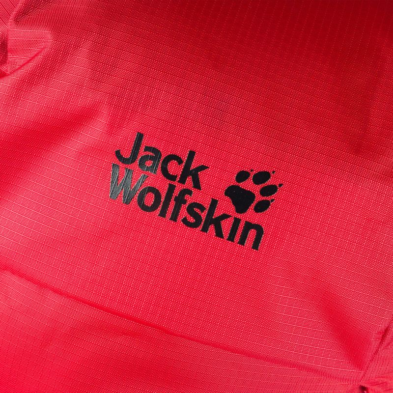 Jack Wolfskin Wolftrail Recco 28 l zaino da trekking rosso adrenalina 6