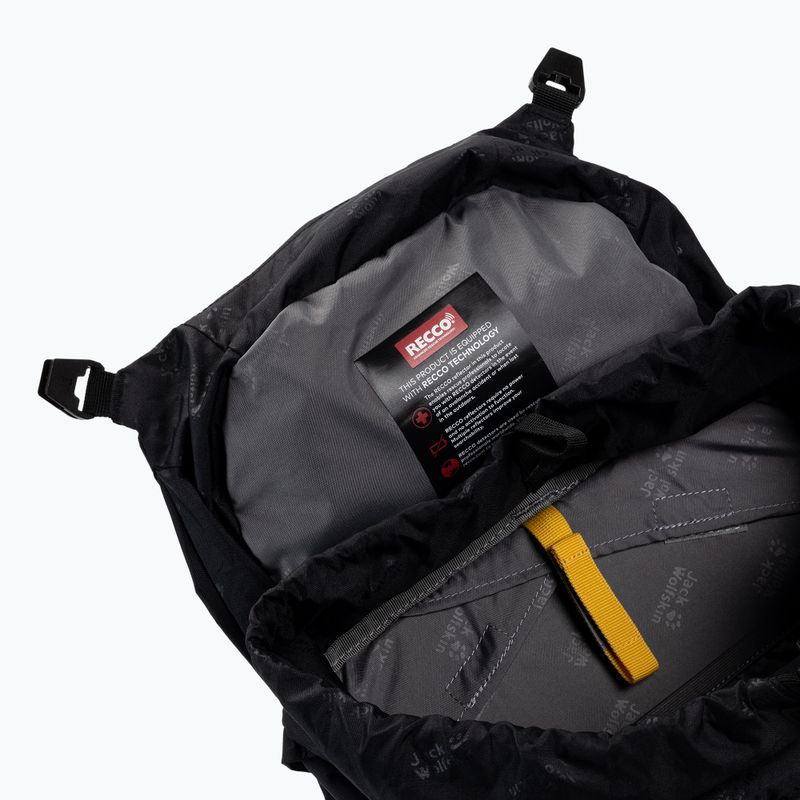 Jack Wolfskin Wolftrail Recco 28 l zaino da trekking nero 10