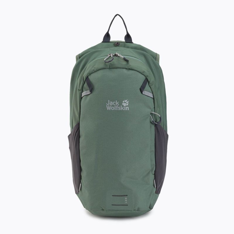 Zaino da bicicletta Jack Wolfskin Velo Jam 15 l hedge verde