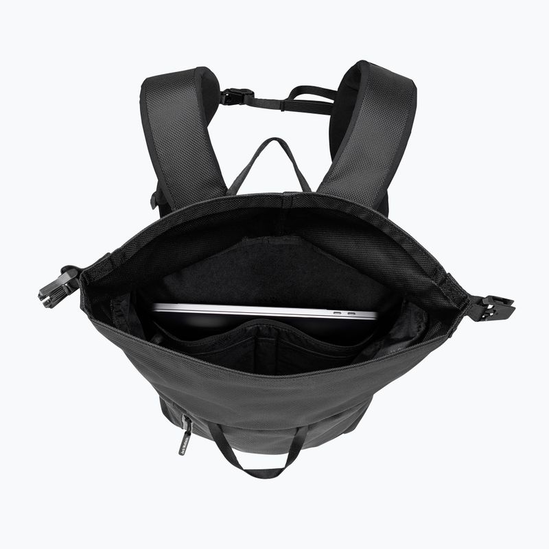 Jack Wolfskin Helsinki Rolltop 18 l zaino ultra nero 3