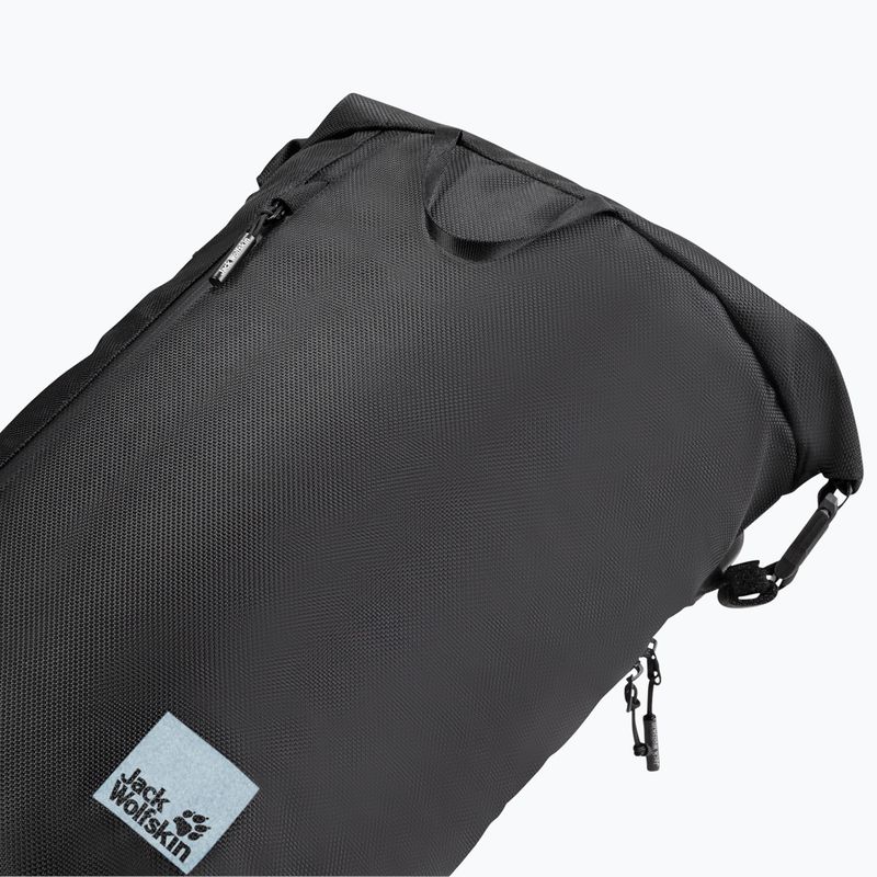 Jack Wolfskin Helsinki Rolltop 18 l zaino ultra nero 5