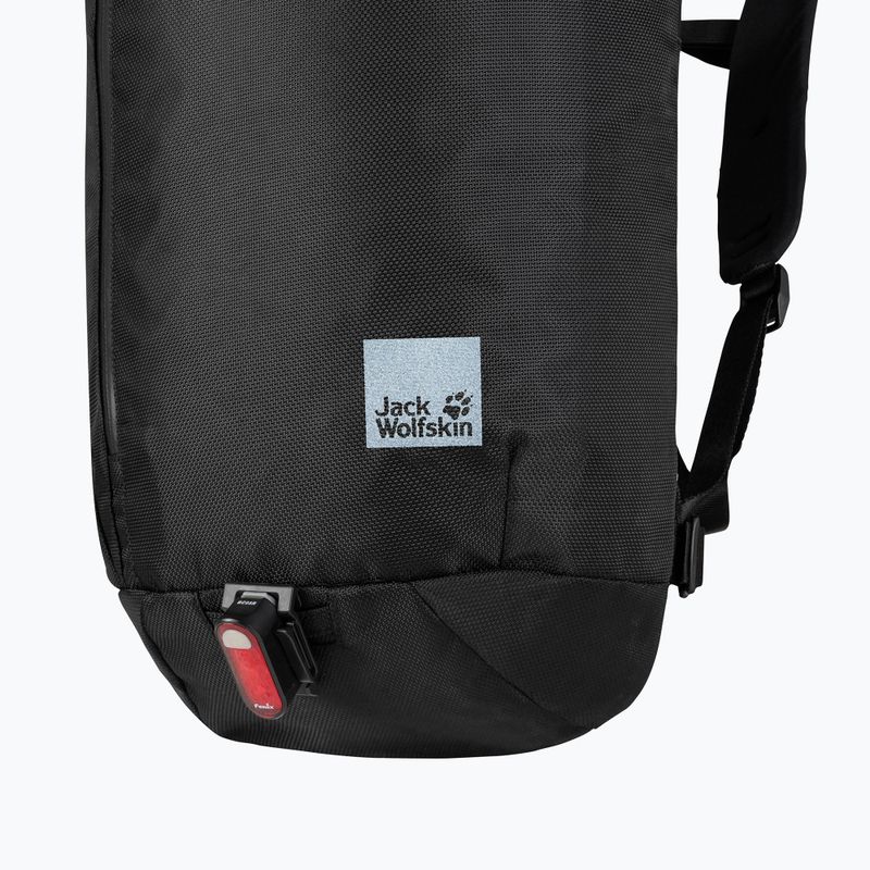 Jack Wolfskin Helsinki Rolltop 18 l zaino ultra nero 6