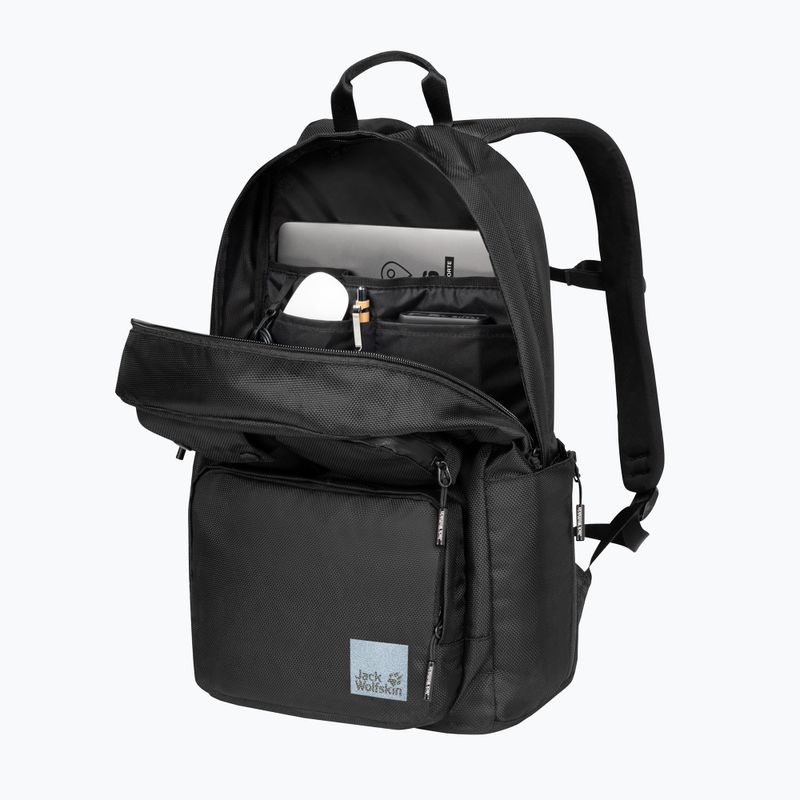 Jack Wolfskin London Zaino 22 l ultra nero 4