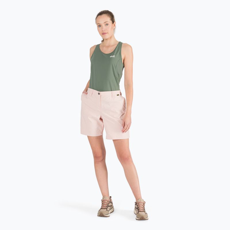 Pantaloncini da trekking Jack Wolfskin da donna Desert light blush 2