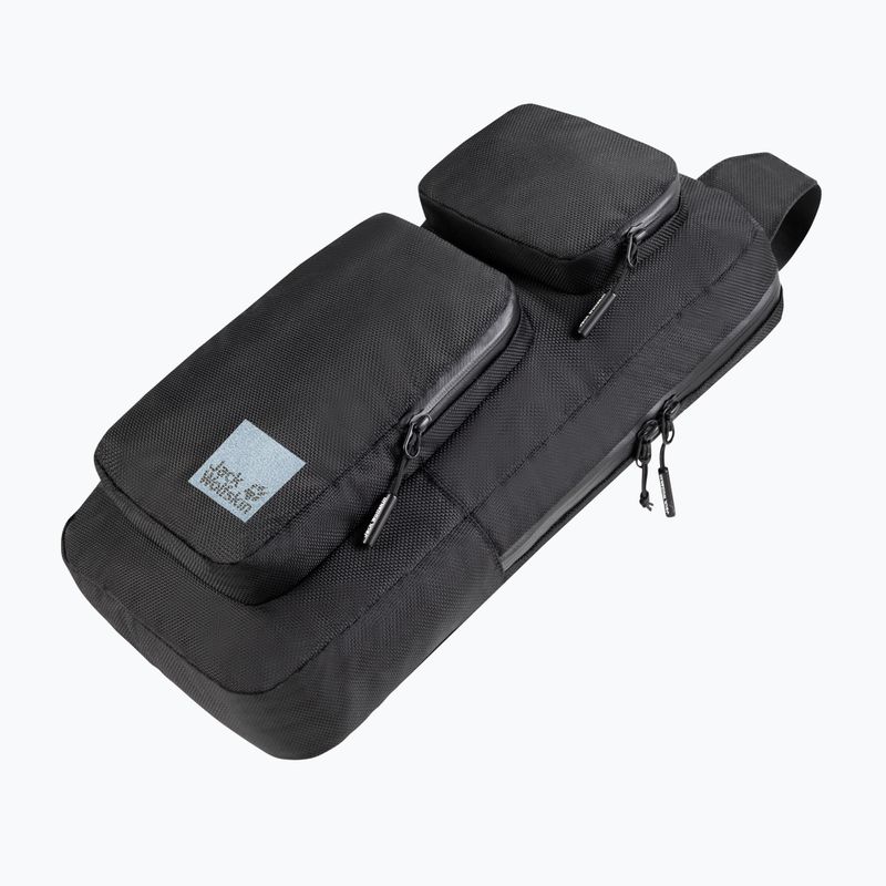 Jack Wolfskin Lyon Cross Over borsa a tracolla 8 l ultra nero 3